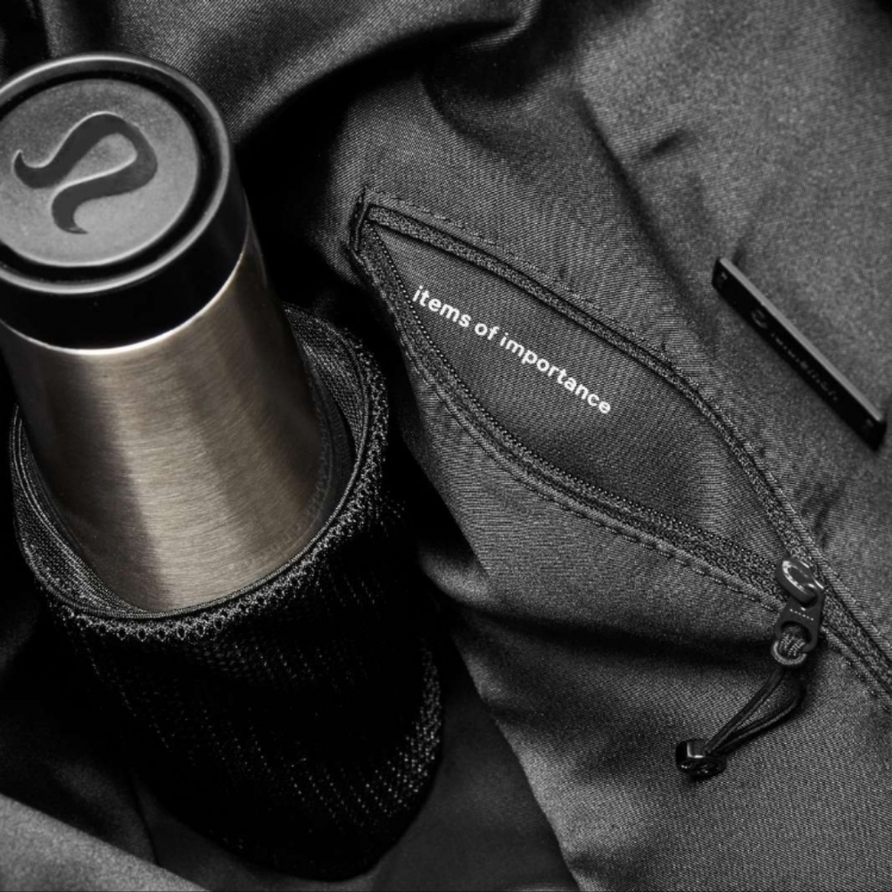 Lululemon Black Rucksack Backpack - Picture 2 of 11
